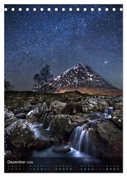 Produktbild: Schottland: Highlands und die Isle of Skye (Tischkalender 2026 DIN A5 hoch), CALVENDO Monatskalender