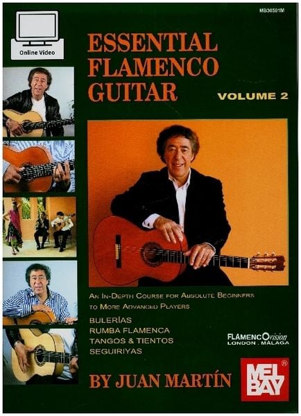 Essential Flamenco Guitar: Volume 2, Taschenbuch von Juan Martin, Hal Leonard Corporation, 9781513466194