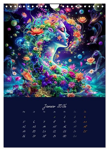Produktbild: Ikebana des Lichts (Wandkalender 2026 DIN A4 hoch), CALVENDO Monatskalender