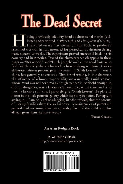 Produktbild: The Dead Secret by Wilkie Collins, Fiction, Classics, Mystery & Detective