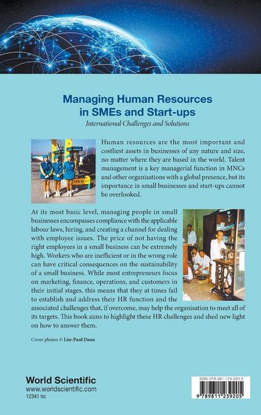 Produktbild: Managing Human Resources in Smes and Start-Ups
