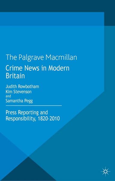 Produktbild: Crime News in Modern Britain