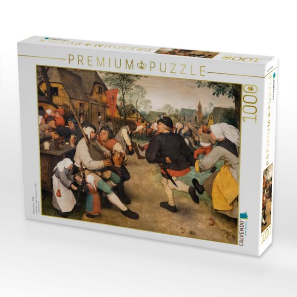 Produktbild: CALVENDO Puzzle Bauerntanz - 1568 | 1000 Teile Lege-Gr&ouml;&szlig;e 64x48cm Foto-Puzzle f&uuml;r gl&uuml;ckliche Stunden
