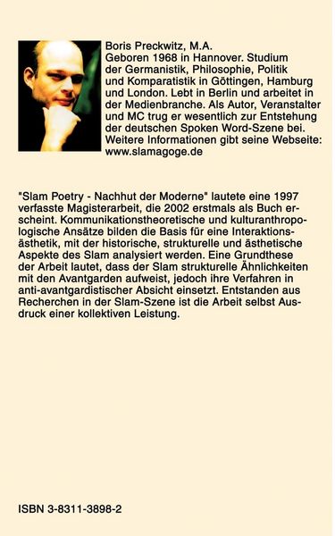 Produktbild: Slam Poetry - Nachhut der Moderne