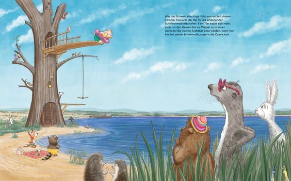 Produktbild: Wenn B&auml;ren baden (B&auml;r & Schwein, Bd. 1)
