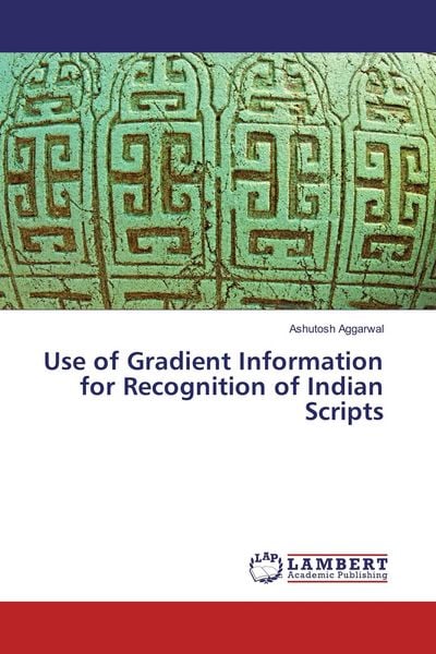 Produktbild: Use of Gradient Information for Recognition of Indian Scripts