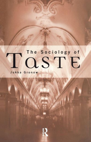 Produktbild: The Sociology Of Taste