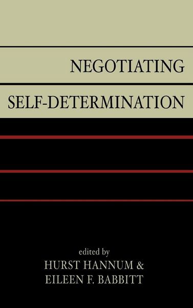 Produktbild: Negotiating Self-Determination