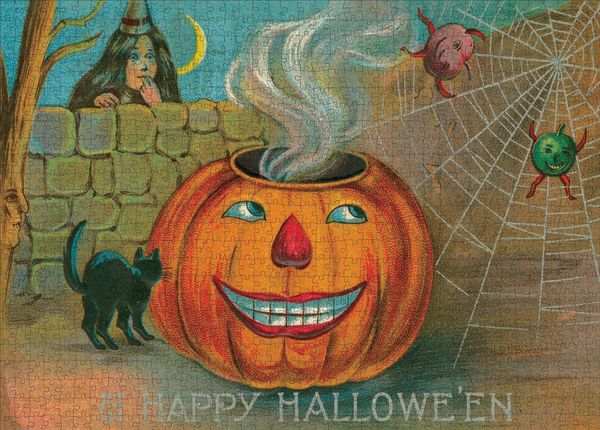 Produktbild: John Derian Paper Goods: A Happy Hallowe'en 1,000-Piece Puzzle