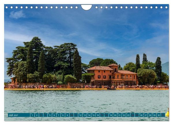 Produktbild: Iseo-See (Wandkalender 2027 DIN A4 quer), CALVENDO Monatskalender