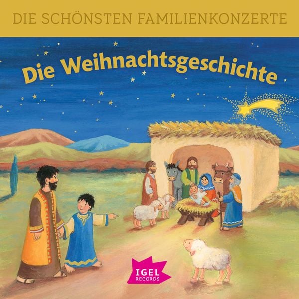 Die schönsten Familienkonzerte. Die Weihnachtsgeschichte - Katrin Hoffmann, Audio, 9783731393214