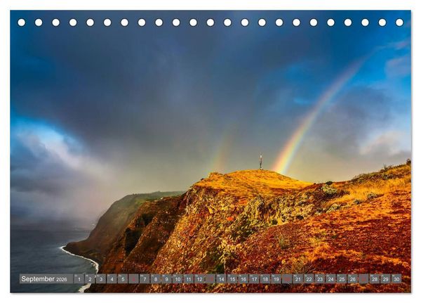 Produktbild: Madeira - Insel der Blumen 2026 (Tischkalender 2026 DIN A5 quer), CALVENDO Monatskalender