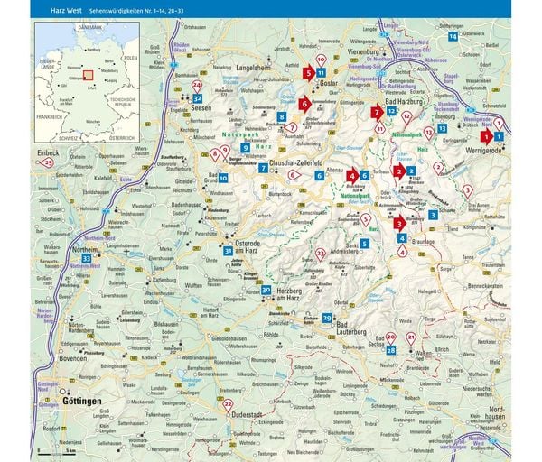 Produktbild: ADAC Reisef&uuml;hrer Harz