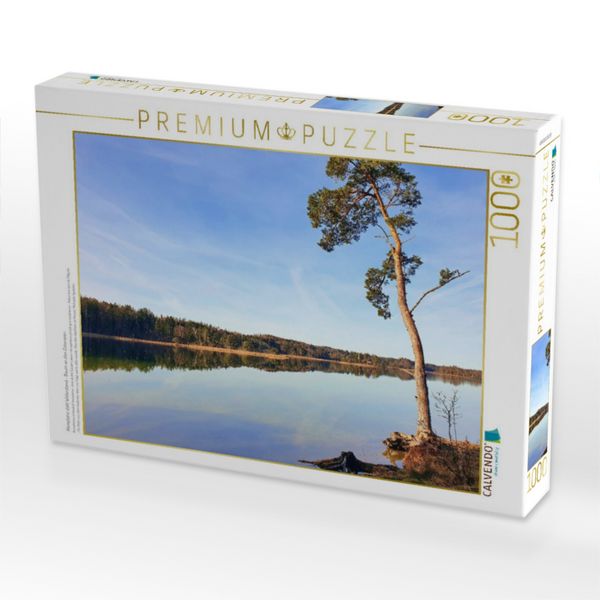 Produktbild: CALVENDO Puzzle Akzeptanz statt Widerstand - Baum an den Osterseen | 1000 Teile Lege-Gr&ouml;&szlig;e 64x48cm Foto-Puzzle f&uuml;r gl&uuml;ckliche Stunden