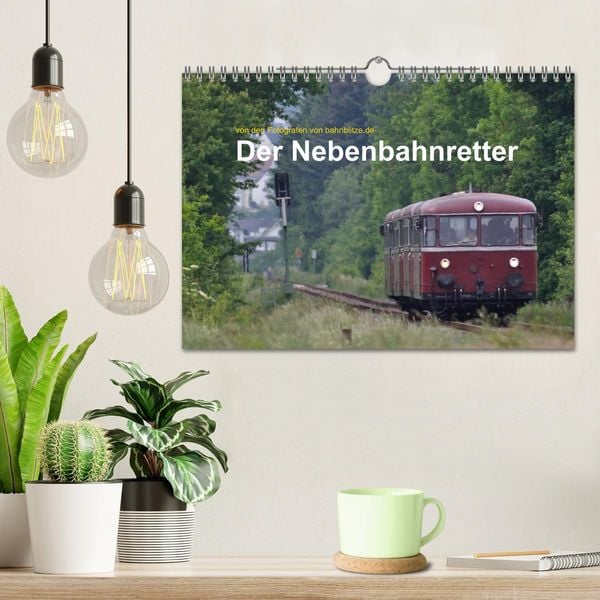 Produktbild: Der Nebenbahnretter (Wandkalender 2026 DIN A4 quer), CALVENDO Monatskalender
