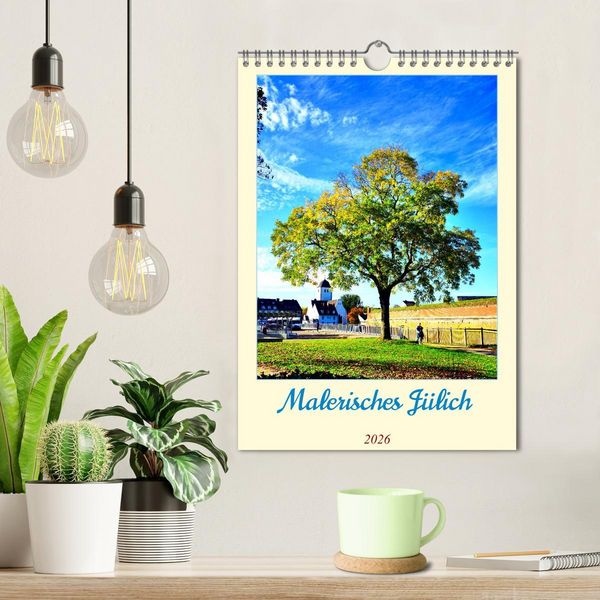 Produktbild: Malerisches J&uuml;lich (Wandkalender 2026 DIN A4 hoch), CALVENDO Monatskalender