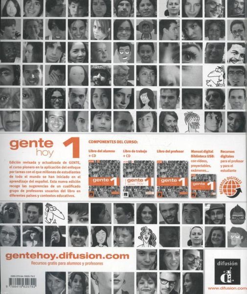 Produktbild: Gente hoy 1 - Libro de trabajo A1/A2 + MP3