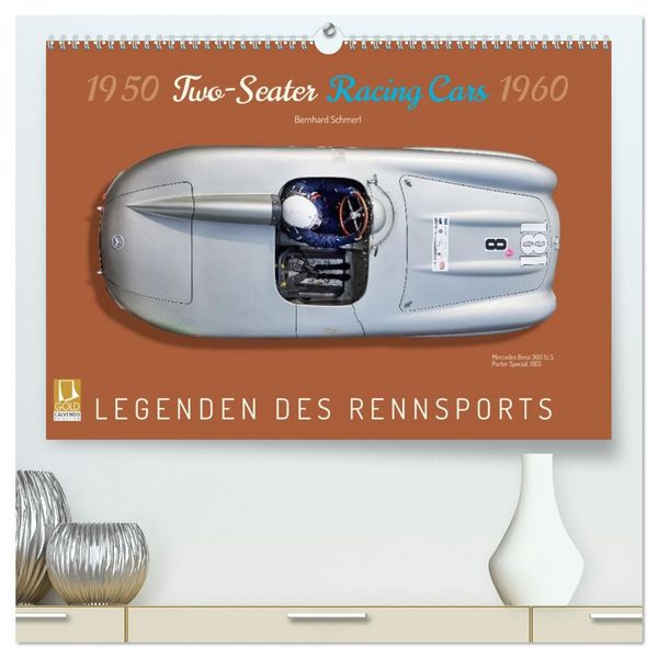 Produktbild: Two-Seater Racing Cars 1950-1960 (hochwertiger Premium Wandkalender 2027 DIN A2 quer), Kunstdruck in Hochglanz