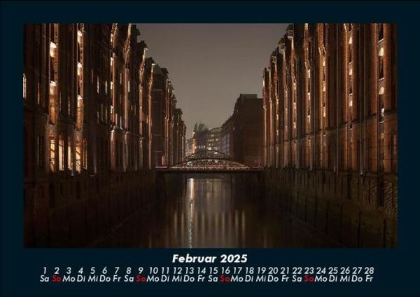 Produktbild: Hamburg 2025 Fotokalender DIN A5