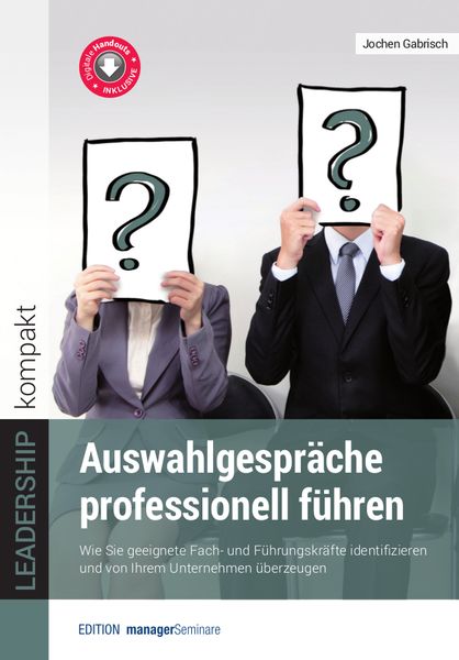 Produktbild: Auswahlgespr&auml;che professionell f&uuml;hren