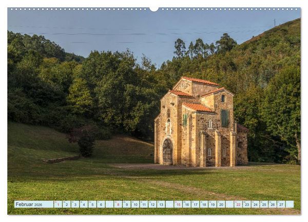 Produktbild: Nordspanien, wilde Atlantikk&uuml;ste und hohe Berge (Wandkalender 2026 DIN A2 quer), CALVENDO Monatskalender