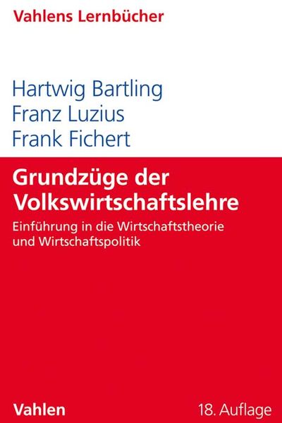 Produktbild: Grundz&uuml;ge der Volkswirtschaftslehre