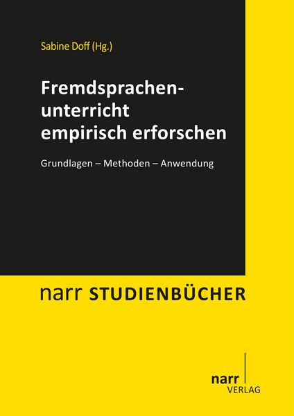 Produktbild: Fremdsprachenunterricht empirisch erforschen