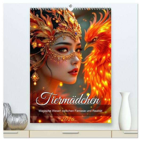 Produktbild: Bestienm&auml;dchen (hochwertiger Premium Wandkalender 2026 DIN A2 hoch), Kunstdruck in Hochglanz