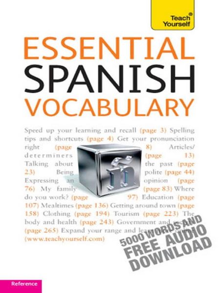 Produktbild: Essential Spanish Vocabulary: Teach Yourself