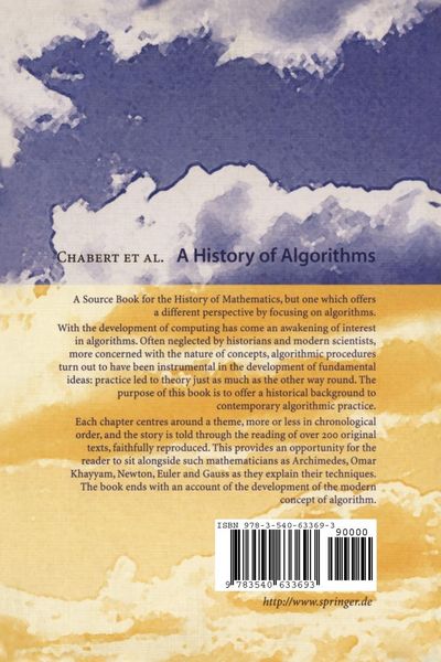 Produktbild: A History of Algorithms