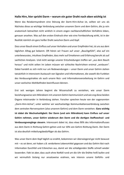 Produktbild: Frauen haben anders Darm
