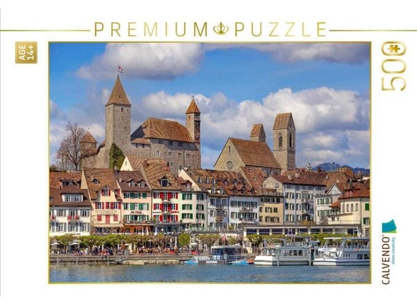 CALVENDO Puzzle Rapperswil | 500 Teile Lege-Größe 48 × 36 cm Foto-Puzzle für Erwachsene