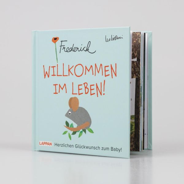 Produktbild: Willkommen im Leben! Herzlichen Gl&uuml;ckwunsch zum Baby! (Frederick von Leo Lionni)