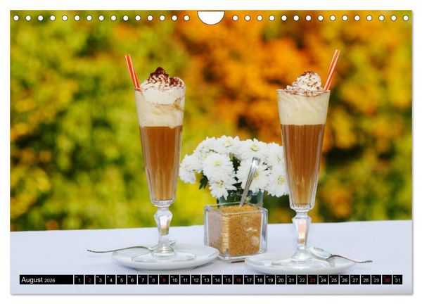Produktbild: Feine Kaffeevariationen (Wandkalender 2026 DIN A4 quer), CALVENDO Monatskalender