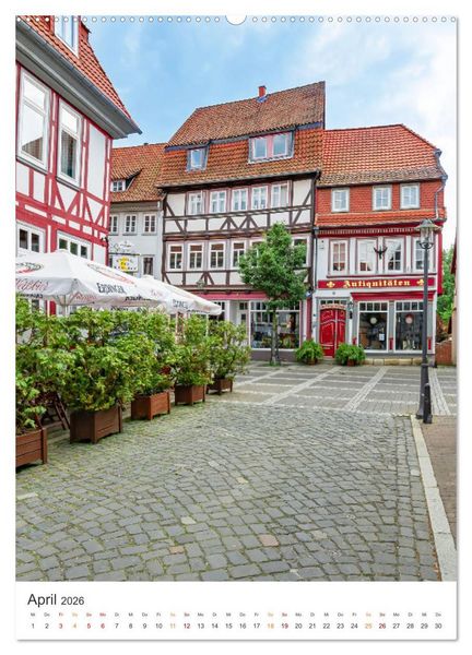 Produktbild: Duderstadt am Harz (Wandkalender 2026 DIN A2 hoch), CALVENDO Monatskalender