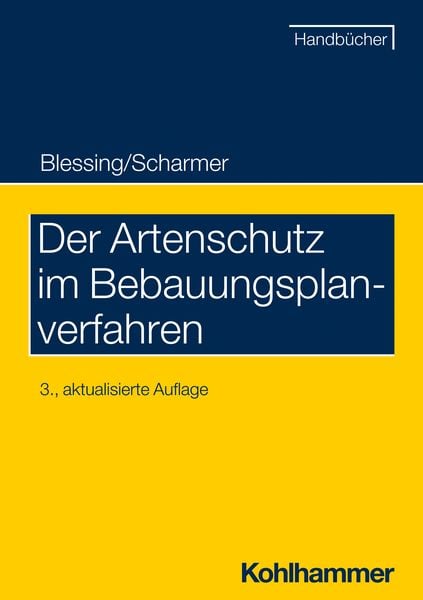 Produktbild: Der Artenschutz im Bebauungsplanverfahren