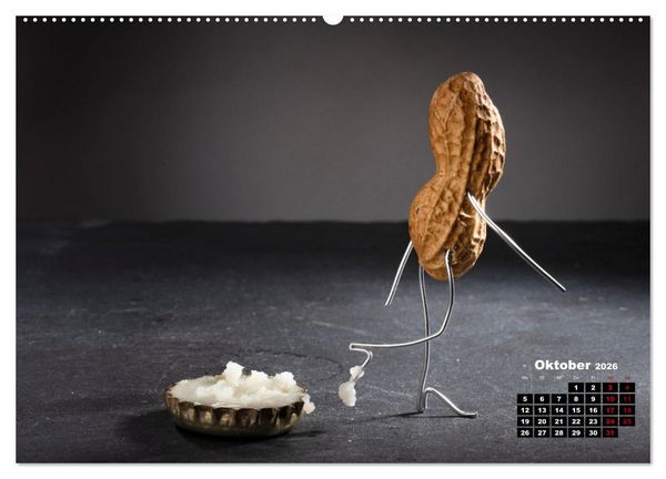 Produktbild: Erdnussm&auml;nnchen Geschichten. (Wandkalender 2026 DIN A2 quer), CALVENDO Monatskalender