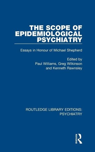 Produktbild: The Scope of Epidemiological Psychiatry
