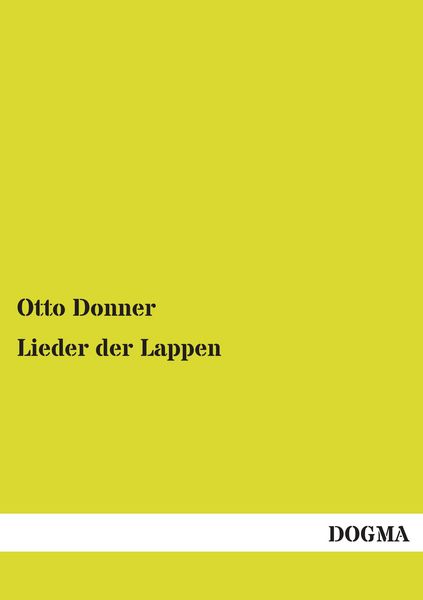 Produktbild: Lieder der Lappen