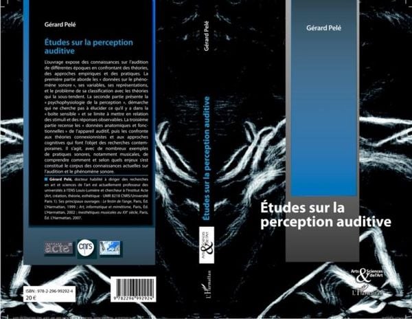 Produktbild: Etudes sur la perception auditive