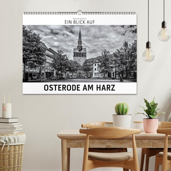 Produktbild: Ein Blick auf Osterode am Harz (Wandkalender 2026 DIN A2 quer), CALVENDO Monatskalender