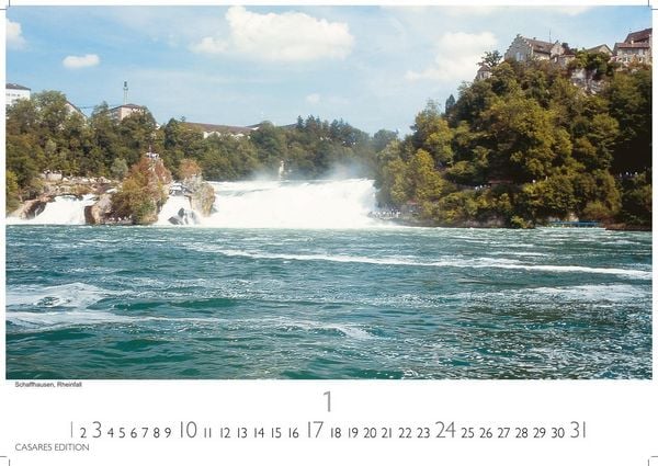 Produktbild: Der Rhein Kalender 2027 &ndash; Wandkalender | Fotokalender Deutschland 50x35cm | mit 12 eindrucksvollen Aufnahmen von Flusslandschaften, Burgen und Weinregionen