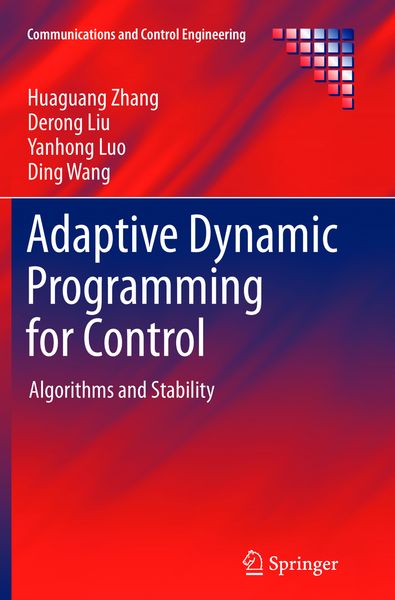 Produktbild: Adaptive Dynamic Programming for Control