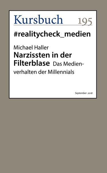 Produktbild: Narzissten in der Filterblase