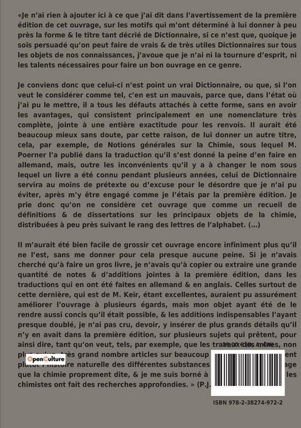 Produktbild: Dictionnaire de chimie