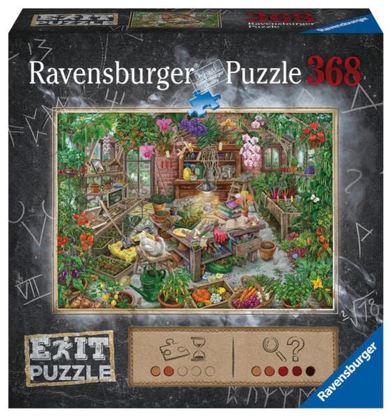EXIT Puzzle Ravensburger Im Gewächshaus 368 Teile