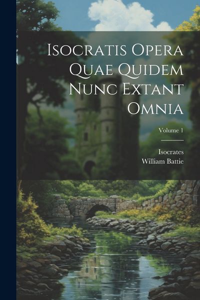 Produktbild: Isocratis Opera Quae Quidem Nunc Extant Omnia; Volume 1