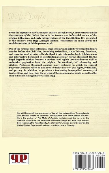 Produktbild: Commentaries on the Constitution of the United States