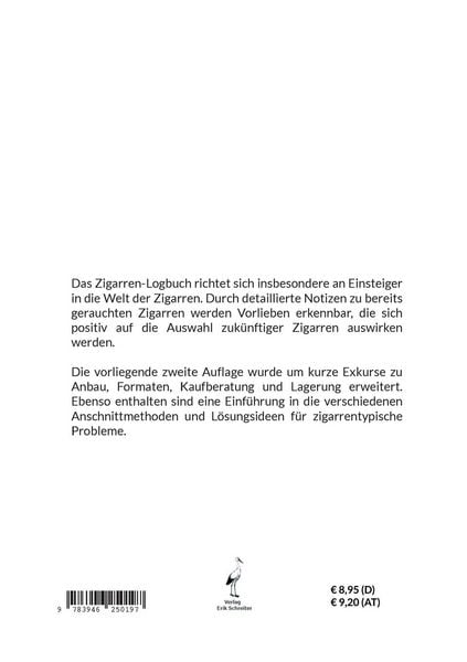Produktbild: Das Zigarren-Logbuch