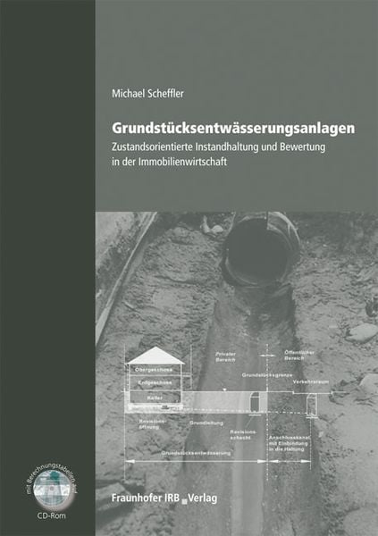 Produktbild: Grundst&uuml;cksentw&auml;sserungsanlagen - Zustandsorientierte Instandhaltung und Bewertung in der Immobilienwirtschaft